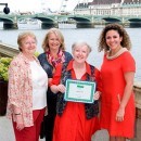 Elspeth Clarke win a COSLP Best Learner award 2012