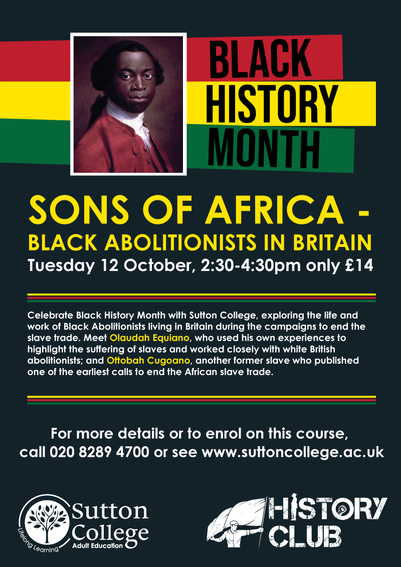 Sons of Africa - History Club at Sutton College